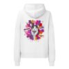 Purr-fectly Me Midweight Hoodie back white — Keanu under BIG HEART / LOVE / PURR-FECTLY ME tags